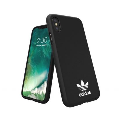 Adidas Originals New Basics Hard Case - кожен кейс за iPhone XS, iPhone X (черен) 2