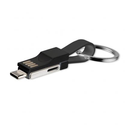 4smarts All in One Charging Set - комплект външна батерия и кабел (ключодържател) за мобилни устройства (черен) 7