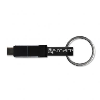 4smarts All in One Charging Set - комплект външна батерия и кабел (ключодържател) за мобилни устройства (черен) 8