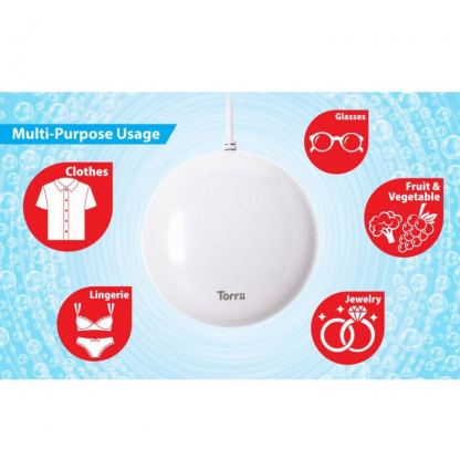 Torrii Sonic Portable Ultrasonic Washing Device - ултразвуково устройство за почистване на електроника, бижута, часовници, очила и др. 6