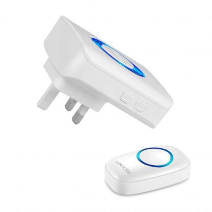 TeckNet WA678-White Plug-In Wireless Doorbell - безжичен звънец за входна врата (бял) 5