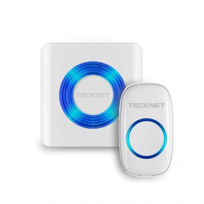 TeckNet WA678-White Plug-In Wireless Doorbell - безжичен звънец за входна врата (бял) 9