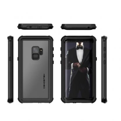 Ghostek Nautical IP68 Waterproof Case - ударо и водоустойчив кейс за Samsung Galaxy S9 (черен) 2