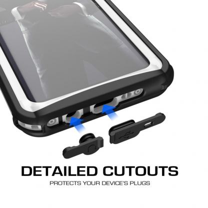Ghostek Nautical IP68 Waterproof Case - ударо и водоустойчив кейс за Samsung Galaxy S9 (черен) 7