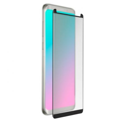 4smarts 360° Premium Protection Set Easy-Assist - хибриден кейс и стъклено покритие за Samsung Galaxy S8 (с рамка за поставяне) (прозрачен) 4