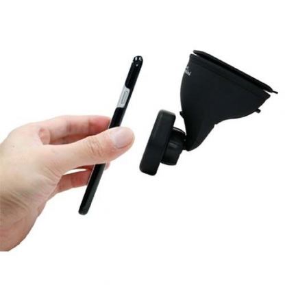 Lamborghini Car Phone Holder - магнитна поставка за стъклото на кола за смартфони (черен) 6