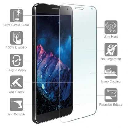 4smarts Second Glass Limited Cover - калено стъклено защитно покритие за дисплея на Nokia 3.1 (прозрачен) 2