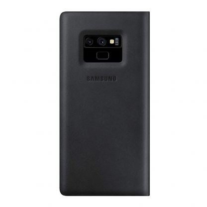 Samsung Leather View Cover EF-WN960LB - оригинален кожен калъф (естествена кожа) за Samsung Galaxy Note 9 (черен) 3