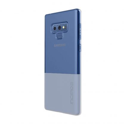 Incipio NGP Case - удароустойчив силиконов калъф за Samsung Galaxy Note 9 (прозрачен) 2