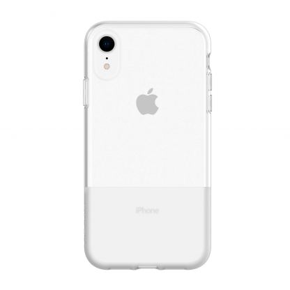 Incipio NGP Case - удароустойчив силиконов калъф за iPhone XS, iPhone Xr (прозрачен) 4