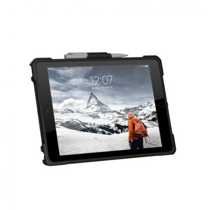 Urban Armor Gear Plasma Case - удароустойчив хибриден кейс от най-висок клас за iPad Pro 9.7, iPad 5 (2017), iPad 6 (2018), iPad Air, iPad Air 2 (прозрачен) 5