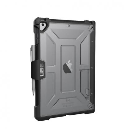 Urban Armor Gear Plasma Case - удароустойчив хибриден кейс от най-висок клас за iPad Pro 9.7, iPad 5 (2017), iPad 6 (2018), iPad Air, iPad Air 2 (прозрачен) 8