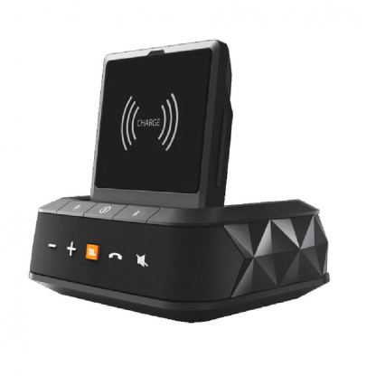 JBL Smartbase Wireless Charger Kit - поставка за кола и спийкърфон с възможност за безжично зареждане за QI съвместими смартфони (черен) 2