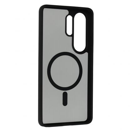 Хибриден удароустойчив кейс с MagSafe за Samsung Galaxy S26 - Full Matte Mag Cover MagSafe Case (черен-мат) 3