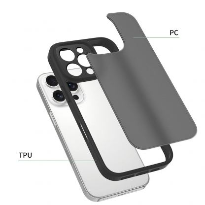 Хибриден удароустойчив кейс с MagSafe за Samsung Galaxy S26 - Full Matte Mag Cover MagSafe Case (черен-мат) 4