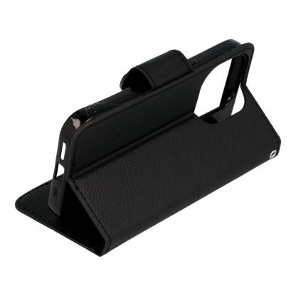Кожен калъф с поставка за Samsung Galaxy S26 Plus - Book Special Horizontal Holster (черен) 5