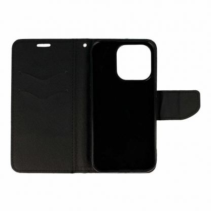 Кожен калъф с поставка за Samsung Galaxy S26 Ultra - Book Special Horizontal Holster (черен) 4