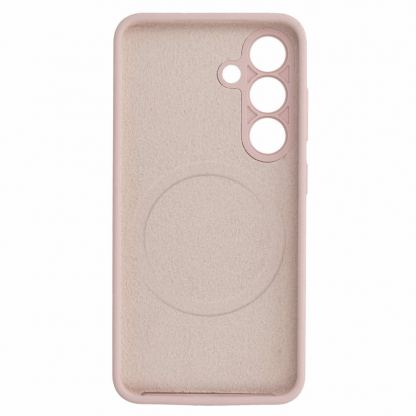 Силиконов (TPU) калъф с MagSafe за Samsung Galaxy S26 Ultra - MagColor Pure Liquid Silicone Magnetic Case (рoзов) 3