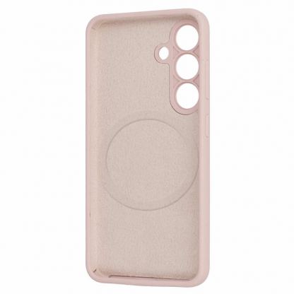 Силиконов (TPU) калъф с MagSafe за Samsung Galaxy S26 Ultra - MagColor Pure Liquid Silicone Magnetic Case (рoзов) 4