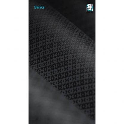 Кевларен кейс с MagSafe за  Samsung Galaxy S26 Plus - Benks ArmorGrid ArmorAir Magnetic Kevlar Metal Frame Case 600D (черен) 3