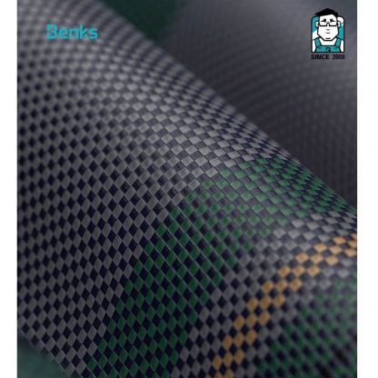 Кевларен кейс с MagSafe за Samsung Galaxy S26 - Benks Armor Air Aurora Kevlar Case 600D (черен-зелен) 2