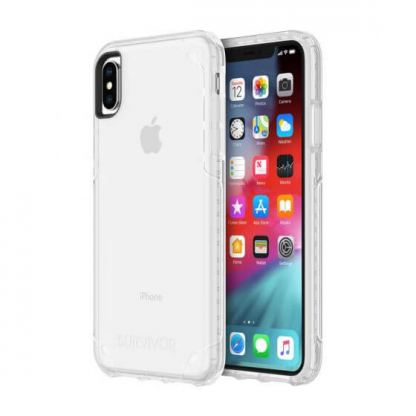 Griffin Survivor Strong Case - защита от най-висок клас за iPhone XS Max (прозрачен) 4
