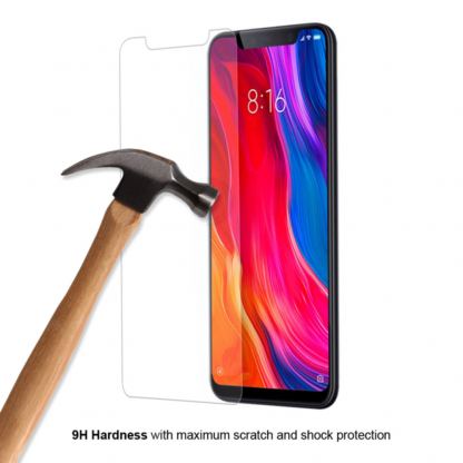 Eiger Tempered Glass Protector 2.5D - калено стъклено защитно покритие за дисплея на Xiaomi Mi 8 (прозрачен) 4
