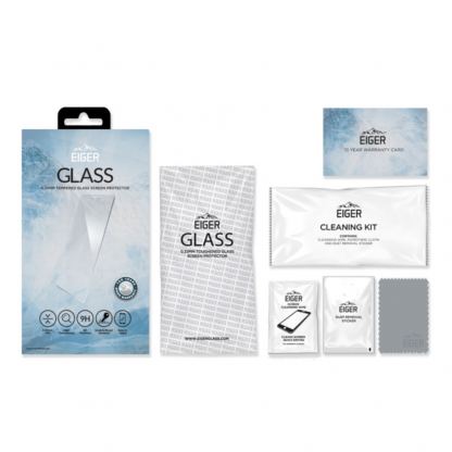 Eiger Tempered Glass Protector 2.5D - калено стъклено защитно покритие за дисплея на Xiaomi Mi 8 (прозрачен) 8