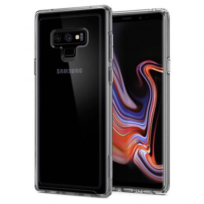Spigen Slim Armor Crystal Case - хибриден кейс с най-висока степен на защита за Samsung Galaxy Note 9 (прозрачен) 3