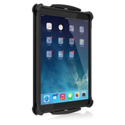 Ballistic Rugged Tough Jacket + Tempered Glass Protector - най-висока степен на защита за iPad Pro 12.9 (черен) 3