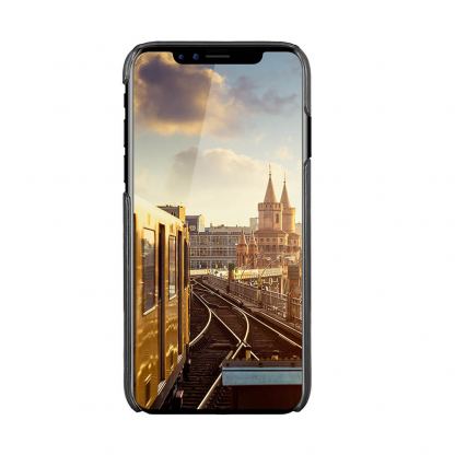 JT Berlin BackCase Kreuzberg - кожен кейс (естествена кожа) за iPhone XS Max (черен) 4