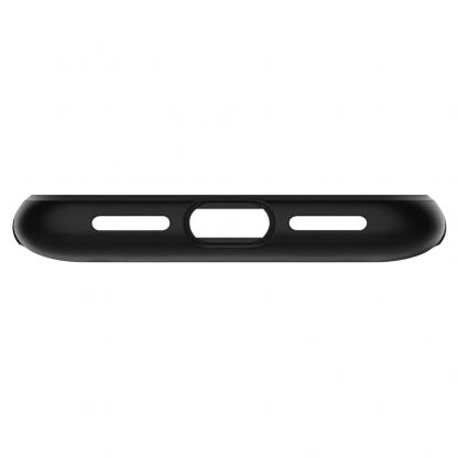 Spigen Slim Armor Case - хибриден кейс с поставка и най-висока степен на защита за iPhone XS, iPhone X (черен) 7