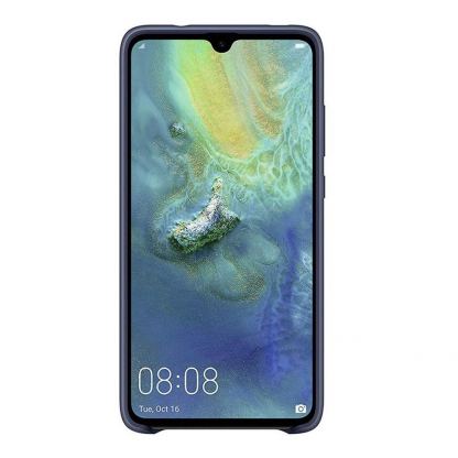 Huawei C-Hima Silicon Protective Case - оригинален силиконов (TPU) калъф за Huawei Mate 20 (син) 2