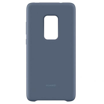 Huawei C-Hima Silicon Protective Case - оригинален силиконов (TPU) калъф за Huawei Mate 20 (син) 4