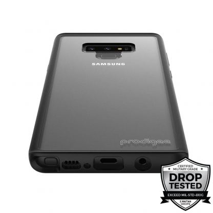 Prodigee Safetee Slim Case - хибриден кейс с висока степен на защита за Samsung Galaxy Note 9 (черен) 3