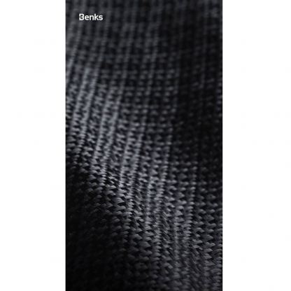 Удароустойчив кевларен кейс с MagSafe за Samsung Galaxy S26 Ultra - Benks Magnetic Armor Pro ArmorGrid Kevlar Case Metal Frame Case 600D (черен) 11