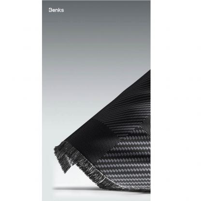 Кевларен кейс с MagSafe за Samsung Galaxy S26 Ultra - Benks Magnetic Air Montage Kevlar Metal Frame Case 600D+1500D (черен) 9