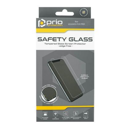 Prio 2.5D Tempered Glass Screen Protector - калено стъклено защитно покритие за дисплея на Huawei P20 Pro (прозрачен) 2