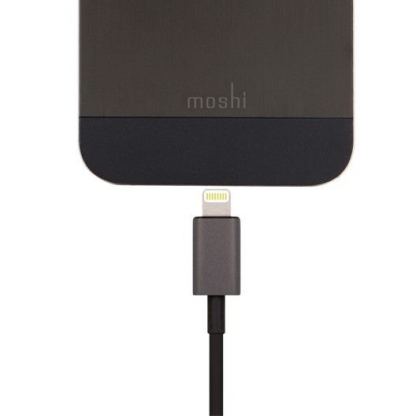 Moshi Lightning to USB Cable - USB кабел за iPhone 5, iPod Touch 5, iPod Nano 7, iPad 4 и iPad Mini (черен) 2