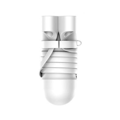 Baseus Airpods Silicone Case - силиконов калъф за Apple Airpods (бял) 4