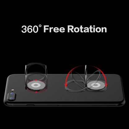 Baseus Privity Desktop Ring Holder - поставка и аксесоар против изпускане на вашия смартфон (златист) 4