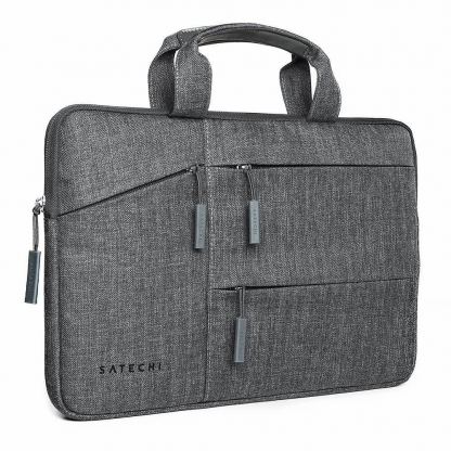 Satechi Fabric Carrying Case 15 - елегантна чанта за MacBook Pro 15 и лаптопи до 15 инча (тъмносив)