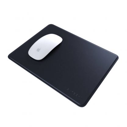 Satechi Eco-Leather Mouse Pad - дизайнерски кожен пад за мишка (тъмносин) 2