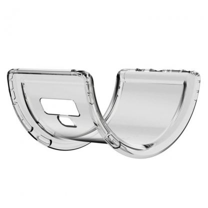 Baseus Safety Airbags Case - силиконов TPU калъф с най-висока степен на защита за Samung Galaxy Note 9 (прозрачен-черен) 2