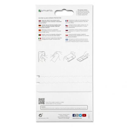 4smarts Second Glass Limited Cover - калено стъклено защитно покритие за дисплея на Xiaomi Mi 8 Lite (прозрачен) 4