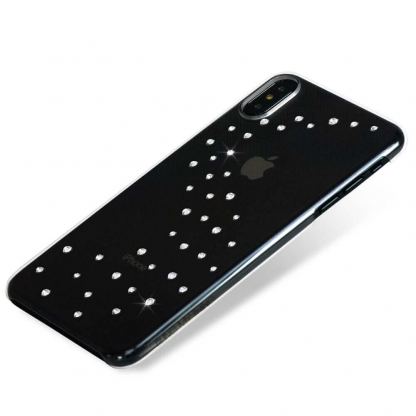 Bling My Thing Milky Way Crystal Clear Swarovski - поликарбонатов кейс с кристали Сваровски за iPhone XS Max (прозрачен) 2