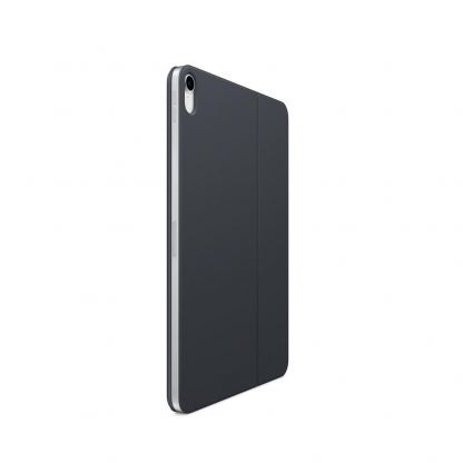 Apple Smart Keyboard Folio US - оригинален полиуретанов калъф, клавиатура и поставка за iPad Pro 12.9 (2018) (черен) 5