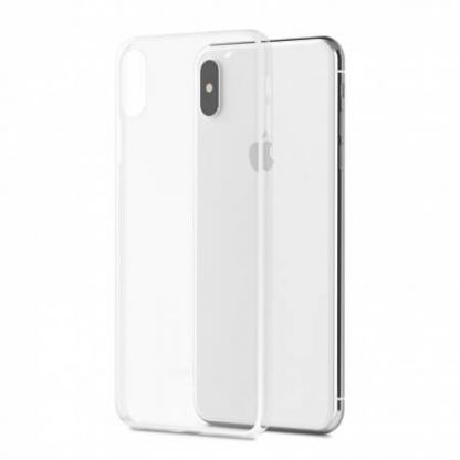 Moshi SuperSkin - тънък силиконов (TPU) калъф (0.35 mm) за iPhone XS Max (прозрачен) 4