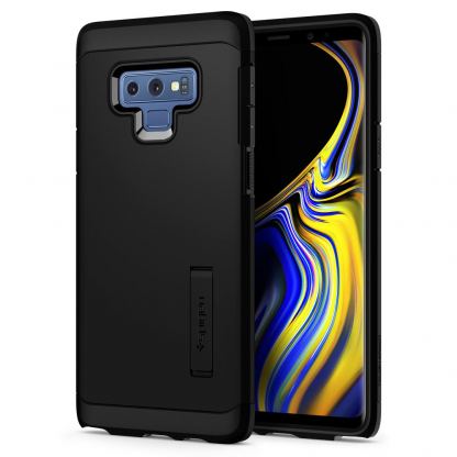Spigen Tough Armor Case - хибриден кейс с най-висока степен на защита за Samsung Galaxy Note 9 (черен) 3