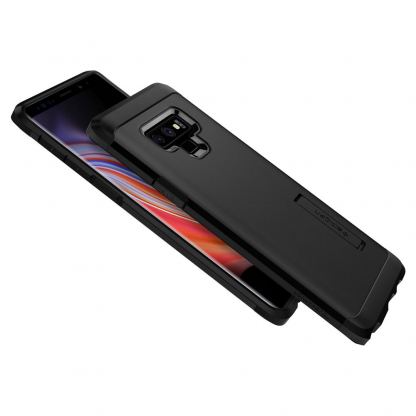 Spigen Tough Armor Case - хибриден кейс с най-висока степен на защита за Samsung Galaxy Note 9 (черен) 6